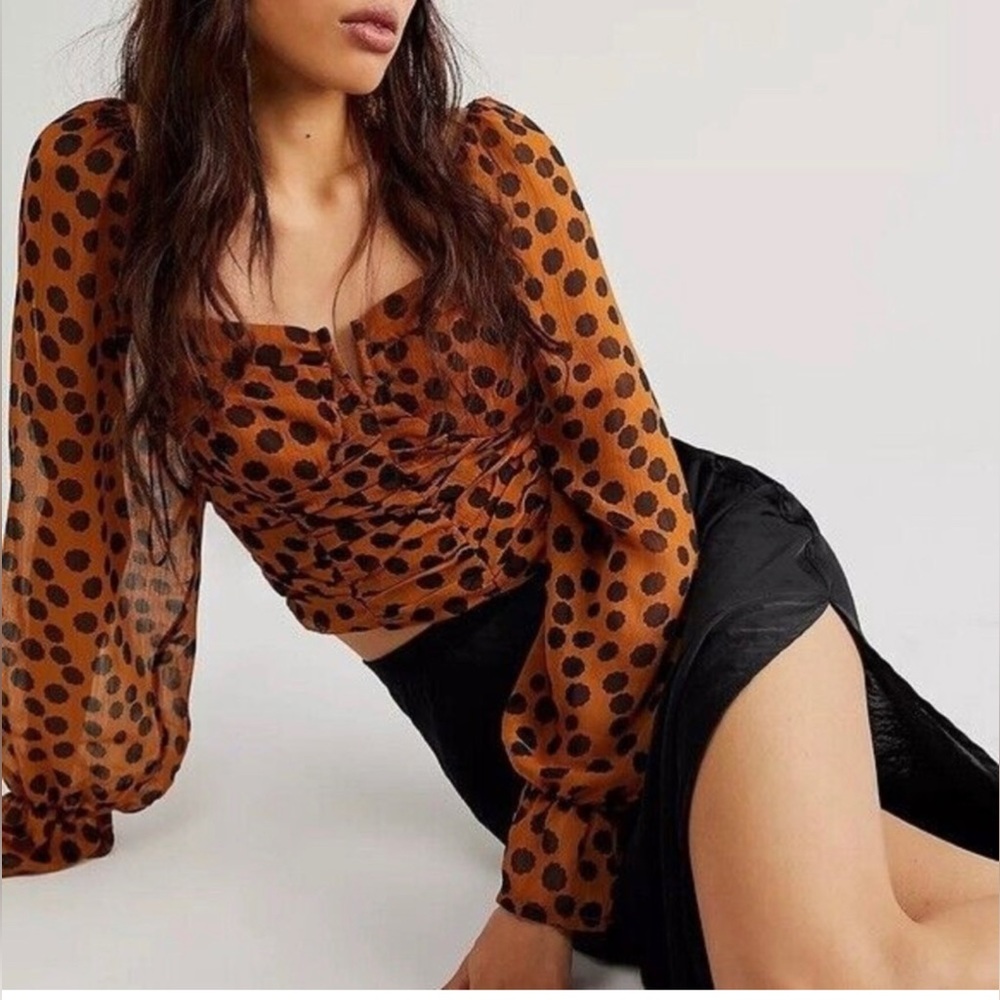15. NWT Free People Parker Top - Picture 3 of 4